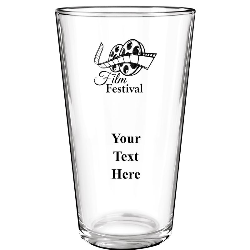 16OZ COLOR BEER GLASS