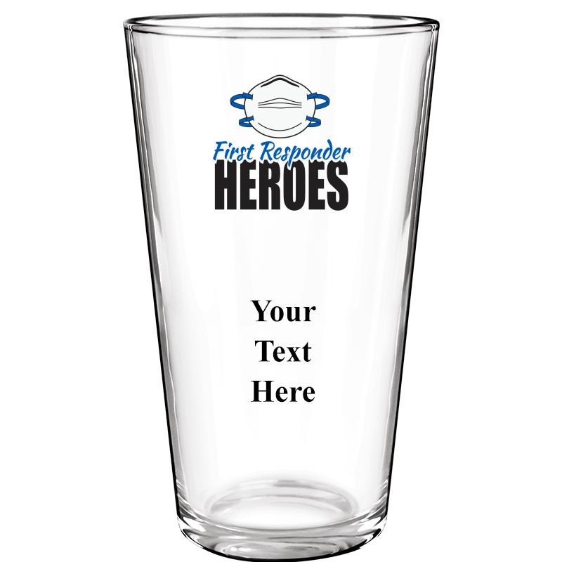 16OZ COLOR BEER GLASS