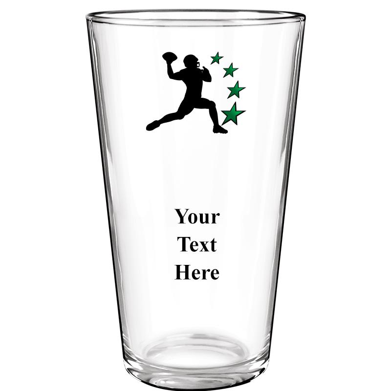 16OZ COLOR BEER GLASS