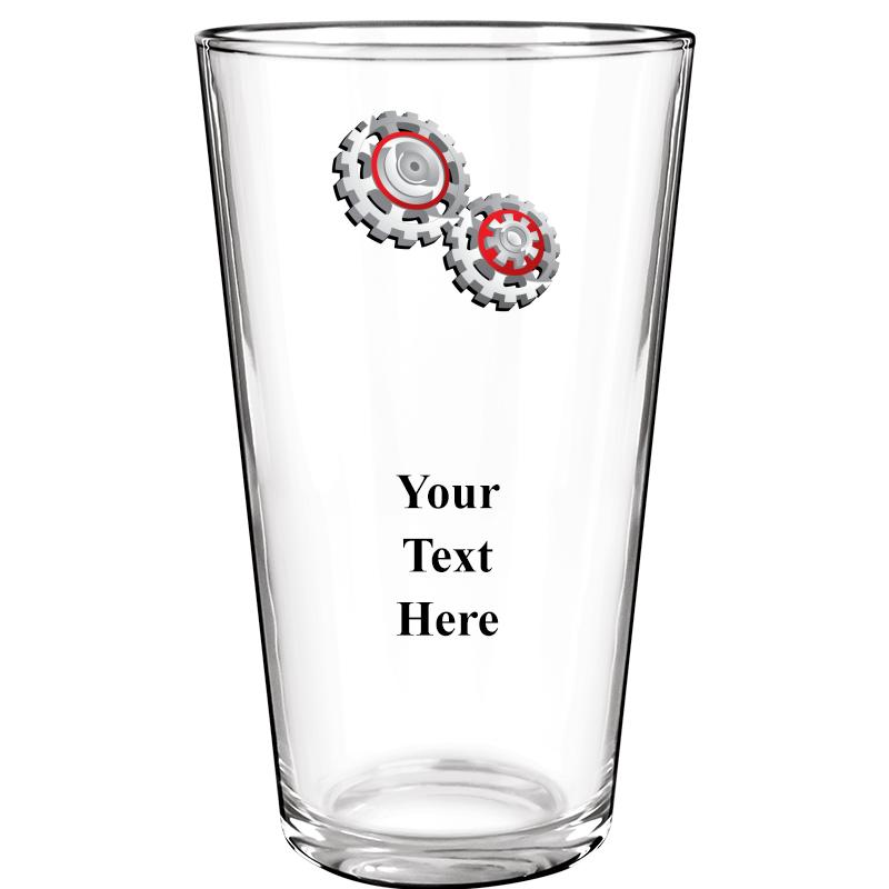 16OZ COLOR BEER GLASS