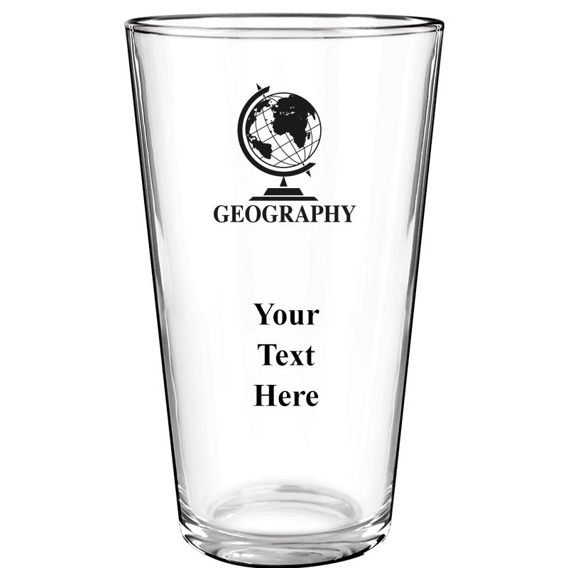16OZ COLOR BEER GLASS