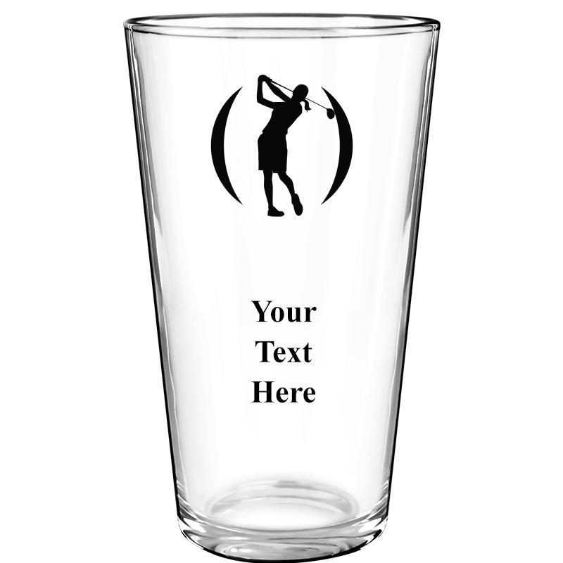 16OZ COLOR BEER GLASS