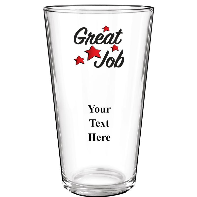 16OZ COLOR BEER GLASS
