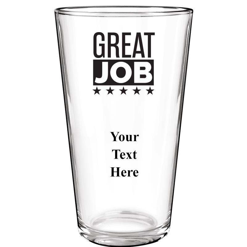 16OZ COLOR BEER GLASS