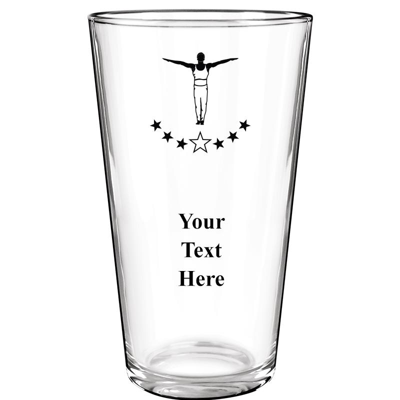 16OZ COLOR BEER GLASS