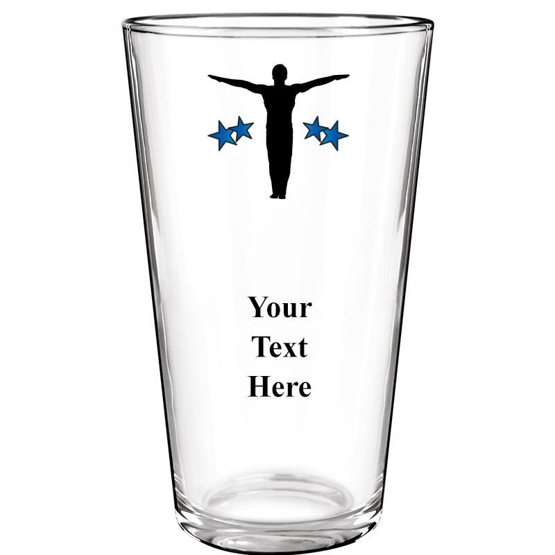 16OZ COLOR BEER GLASS