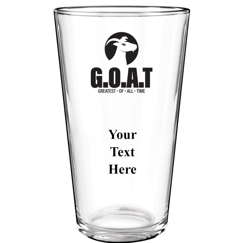16OZ COLOR BEER GLASS