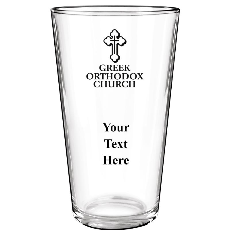 16OZ COLOR BEER GLASS