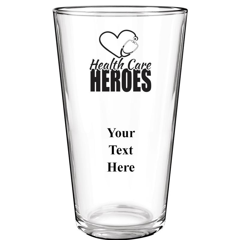 16OZ COLOR BEER GLASS