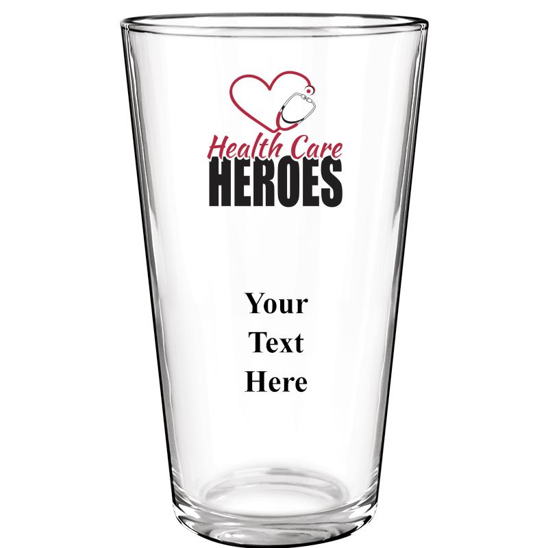 16OZ COLOR BEER GLASS