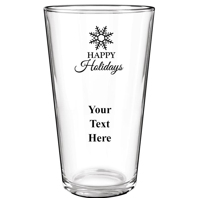 16OZ COLOR BEER GLASS