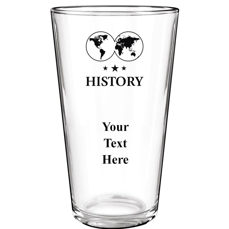 16OZ COLOR BEER GLASS