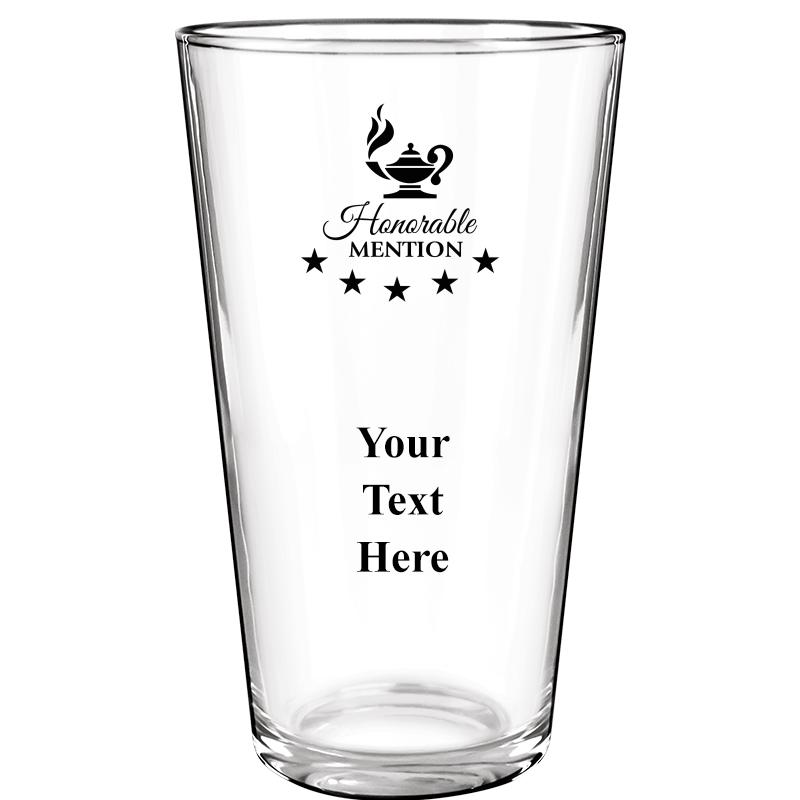 16OZ COLOR BEER GLASS