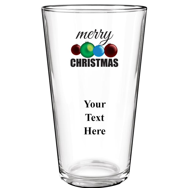 16OZ COLOR BEER GLASS
