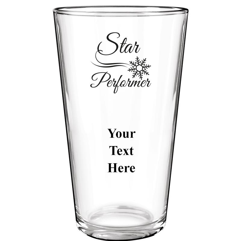 16OZ COLOR BEER GLASS
