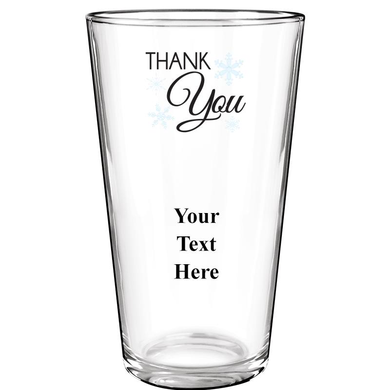 16OZ COLOR BEER GLASS