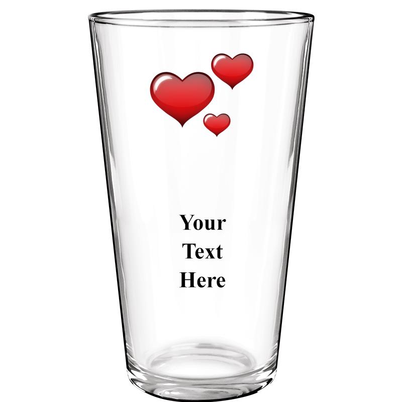 16OZ COLOR BEER GLASS