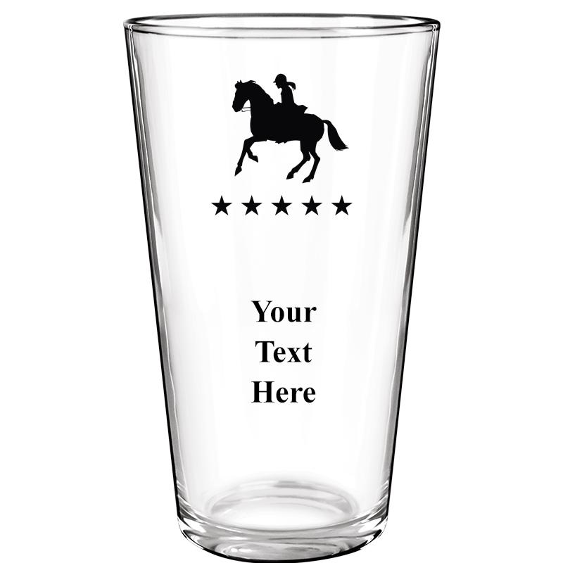 16OZ COLOR BEER GLASS