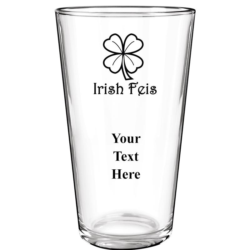 16OZ COLOR BEER GLASS