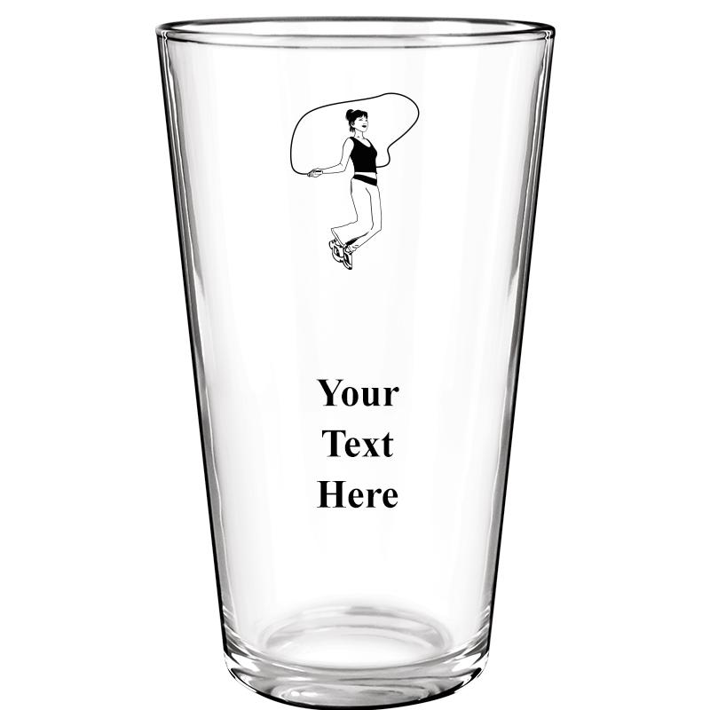 16OZ COLOR BEER GLASS