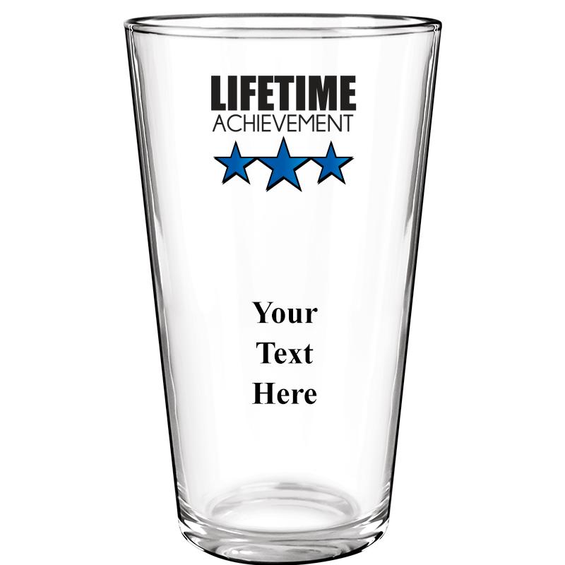 16OZ COLOR BEER GLASS