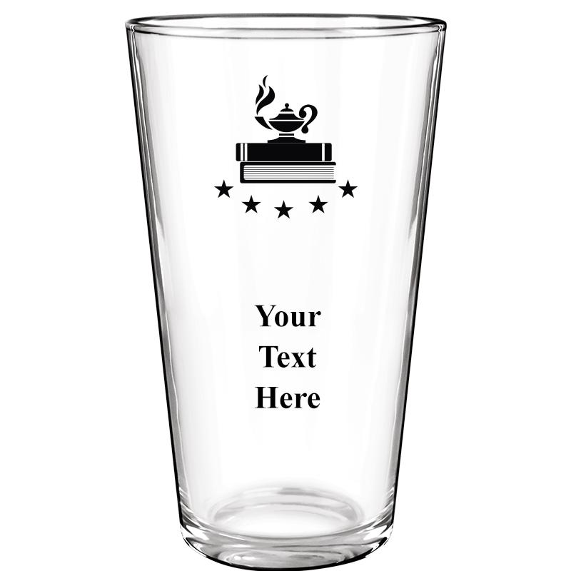 16OZ COLOR BEER GLASS