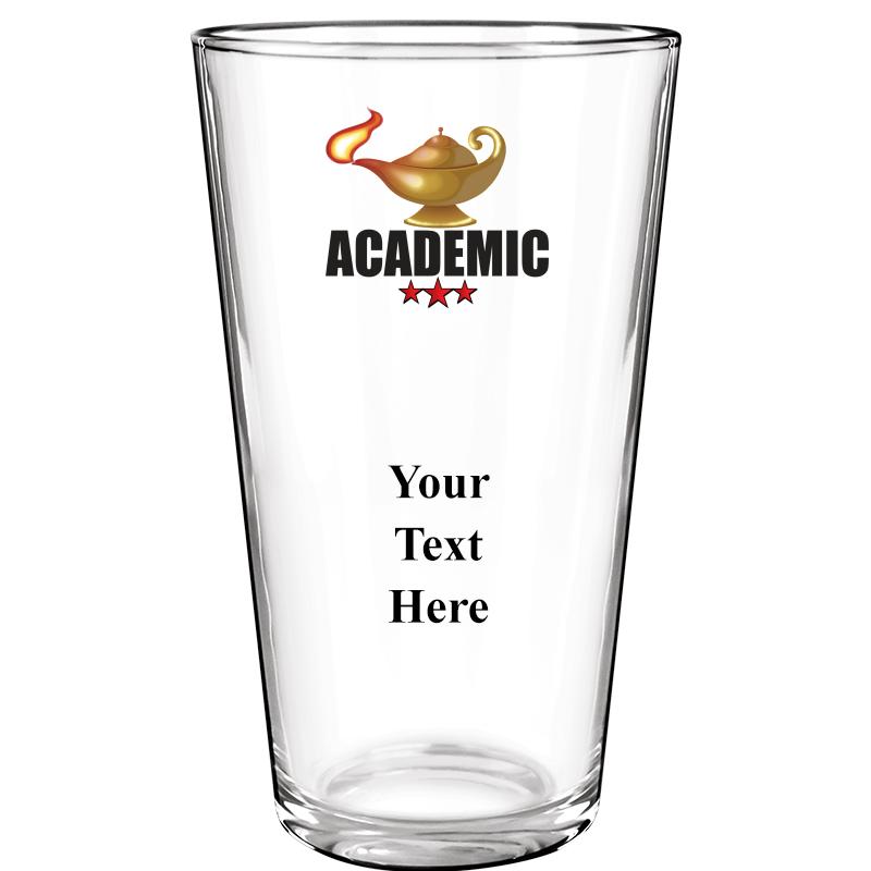16OZ COLOR BEER GLASS