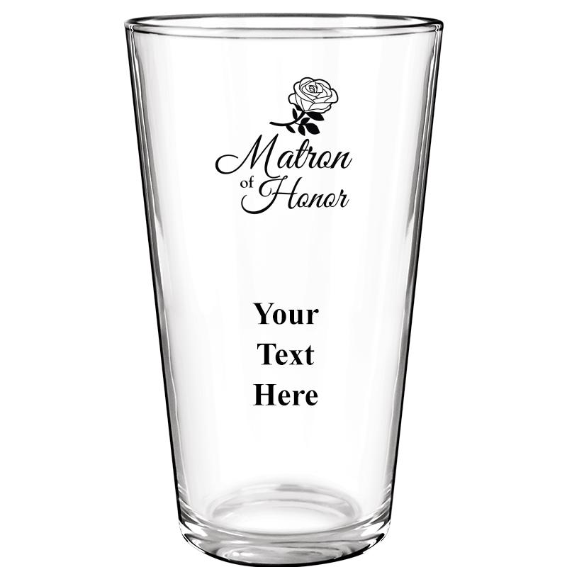 16OZ COLOR BEER GLASS
