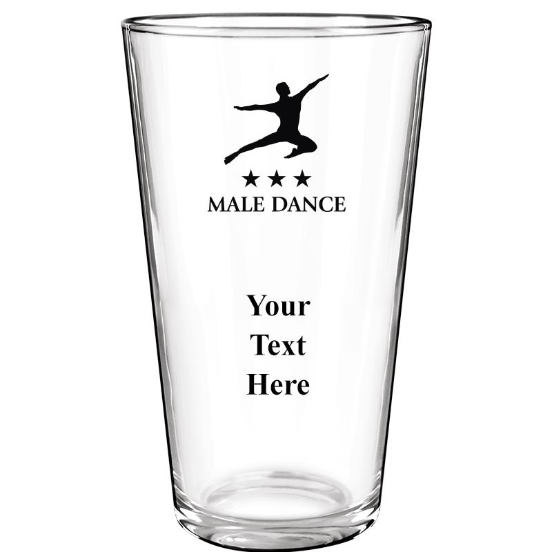 16OZ COLOR BEER GLASS