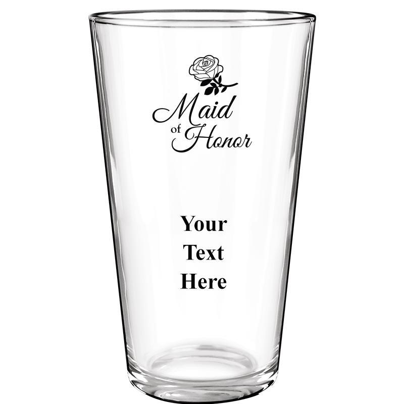 16OZ COLOR BEER GLASS