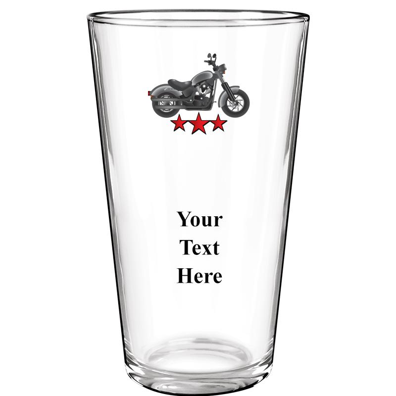 16OZ COLOR BEER GLASS