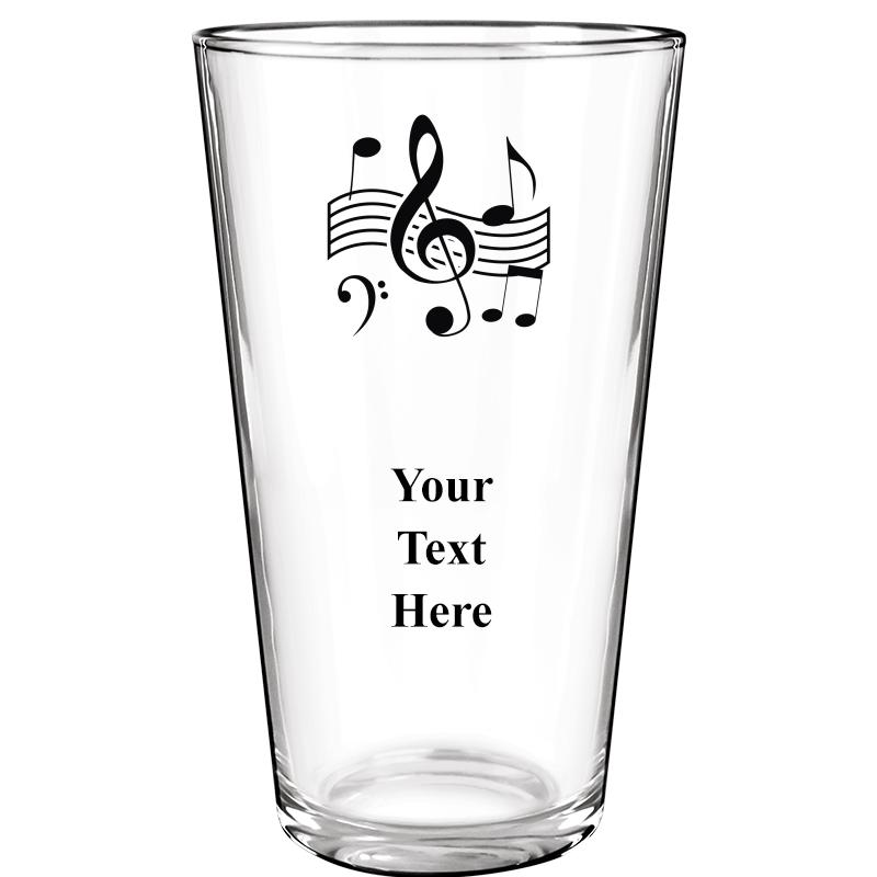 16OZ COLOR BEER GLASS