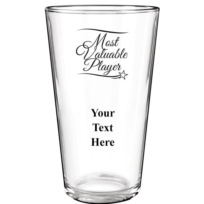 16OZ COLOR BEER GLASS