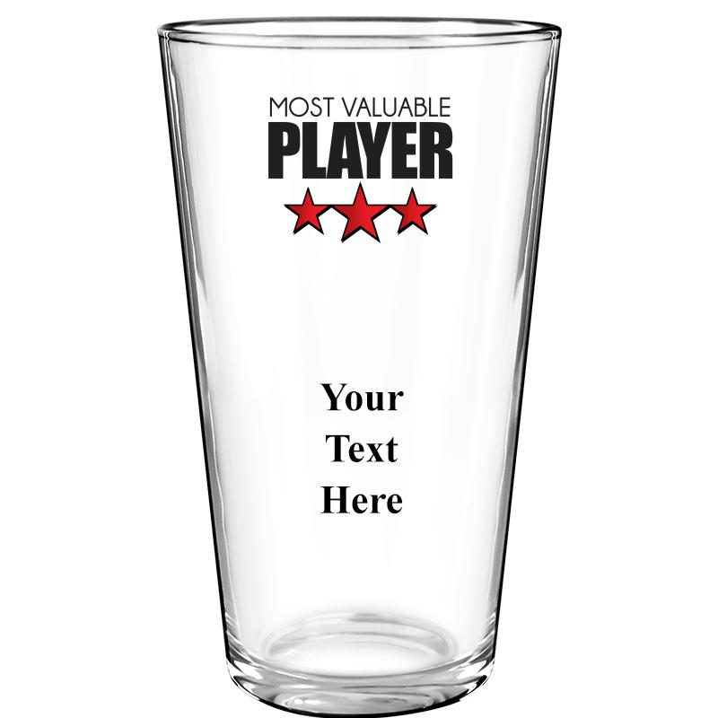 16OZ COLOR BEER GLASS