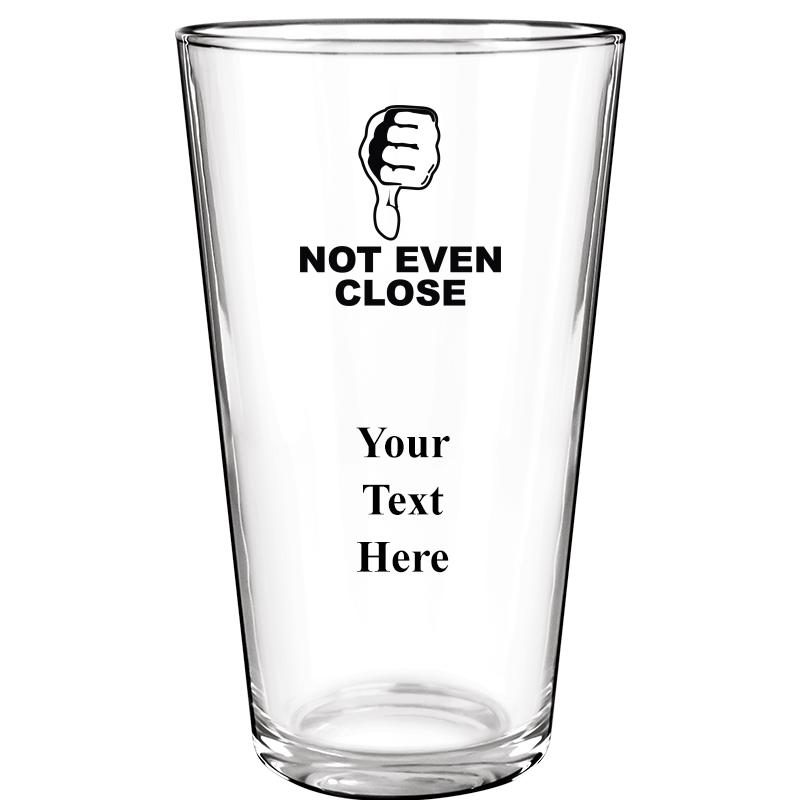 16OZ COLOR BEER GLASS