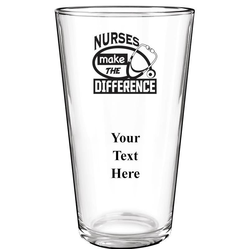 16OZ COLOR BEER GLASS