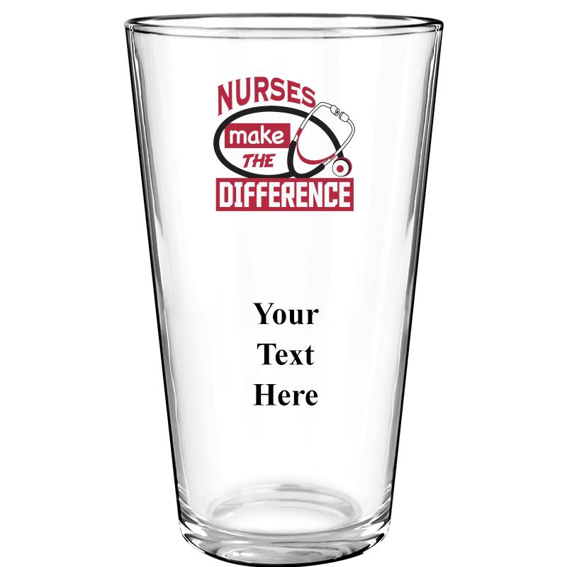 16OZ COLOR BEER GLASS