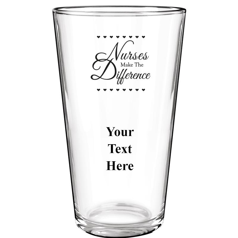 16OZ COLOR BEER GLASS