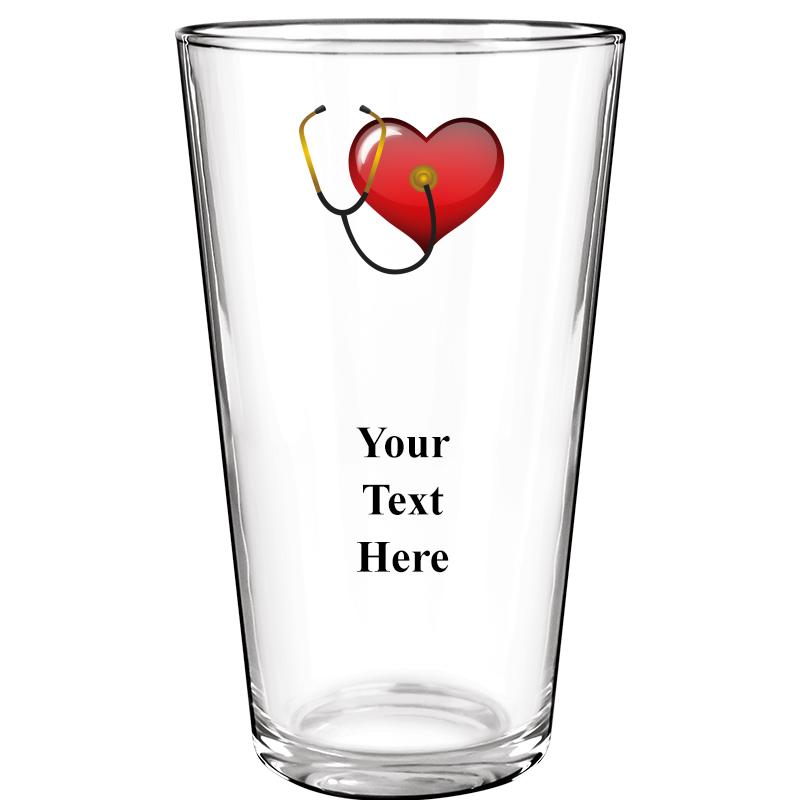 16OZ COLOR BEER GLASS