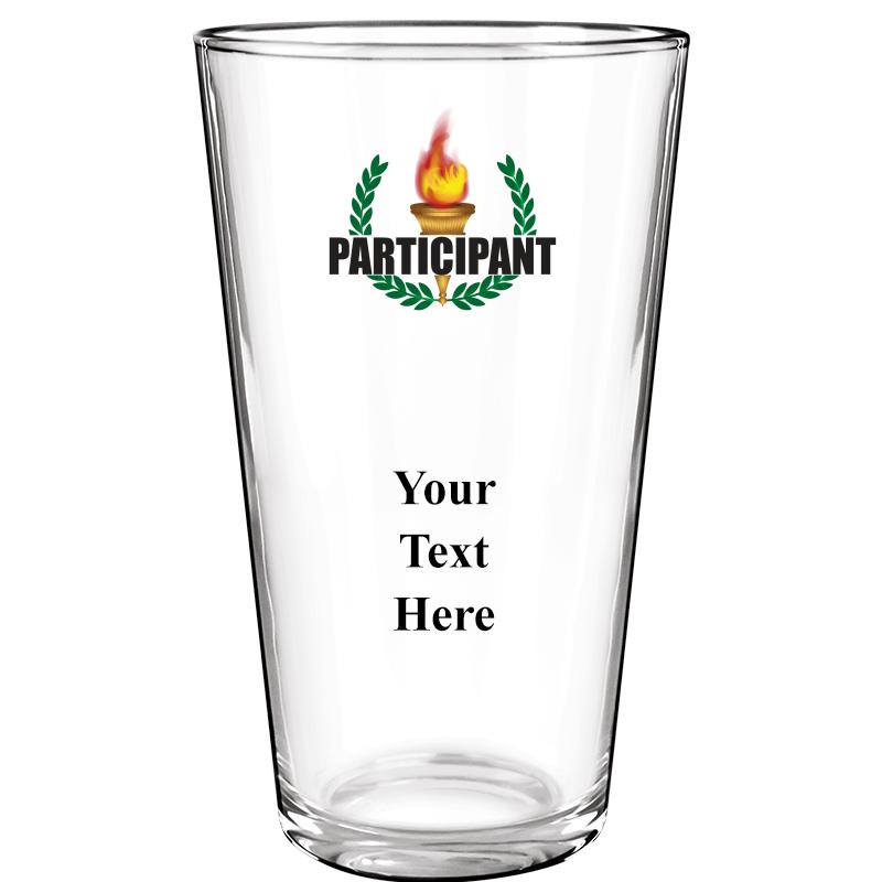 16OZ COLOR BEER GLASS