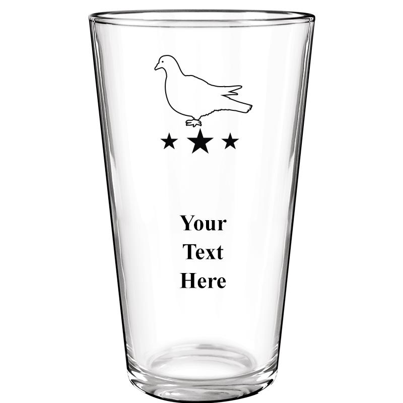 16OZ COLOR BEER GLASS