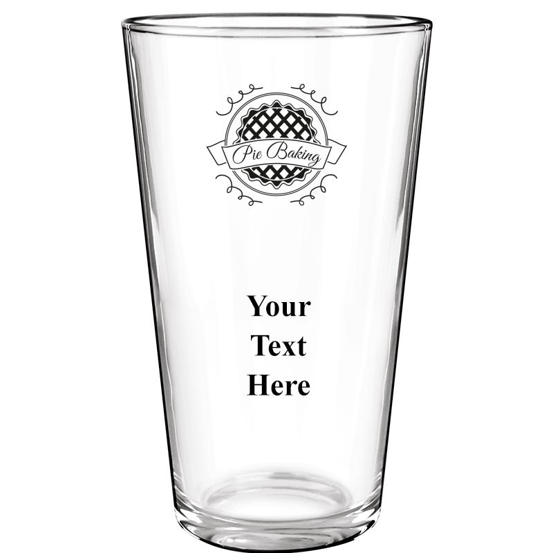 16OZ COLOR BEER GLASS