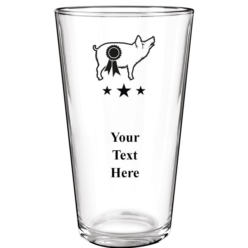 16OZ COLOR BEER GLASS