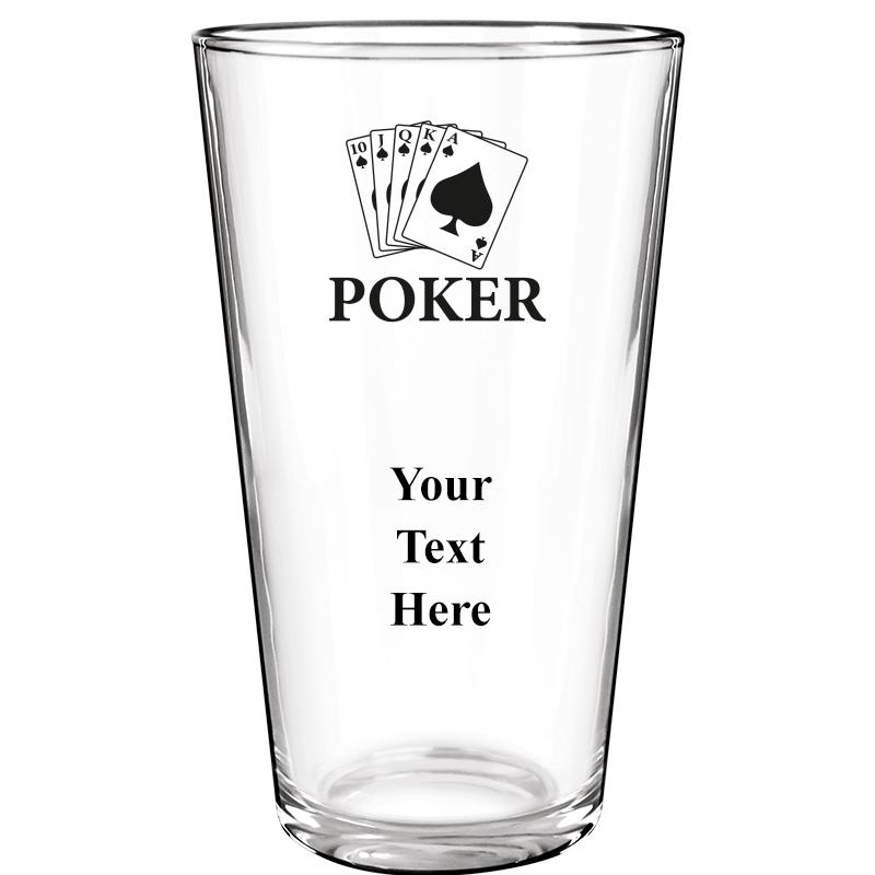 16OZ COLOR BEER GLASS