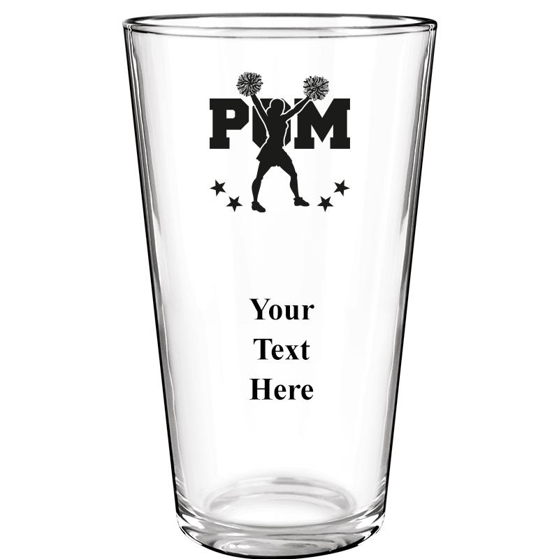 16OZ COLOR BEER GLASS