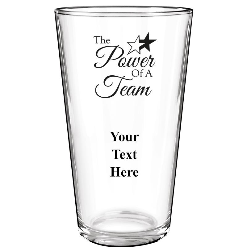 16OZ COLOR BEER GLASS