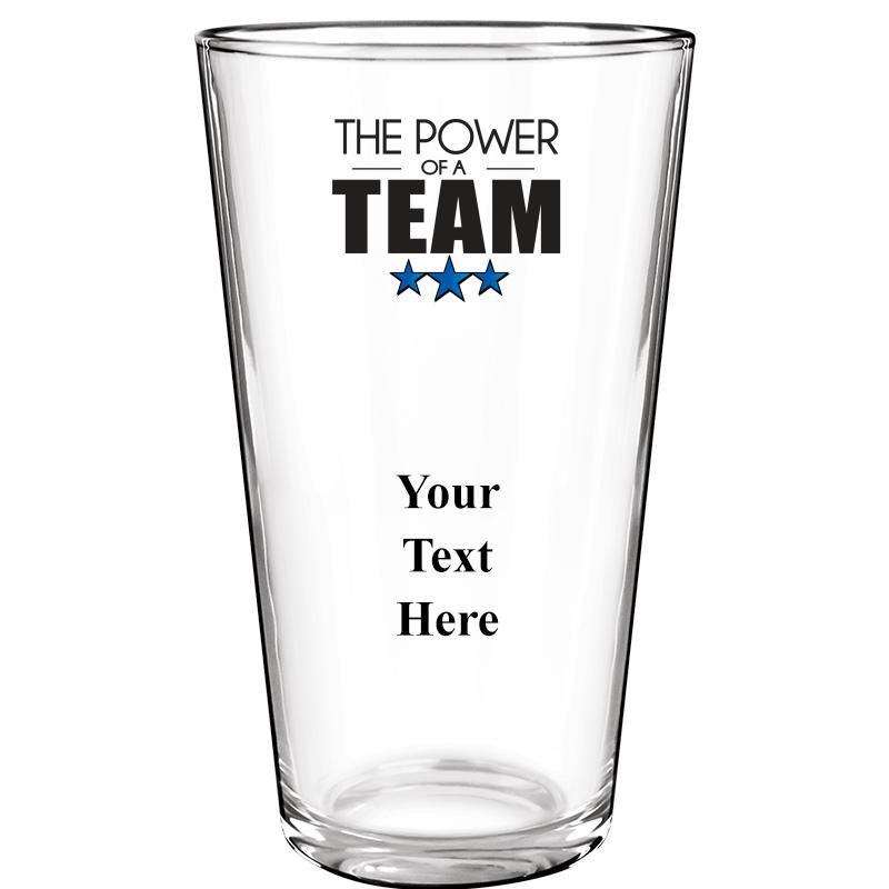 16OZ COLOR BEER GLASS