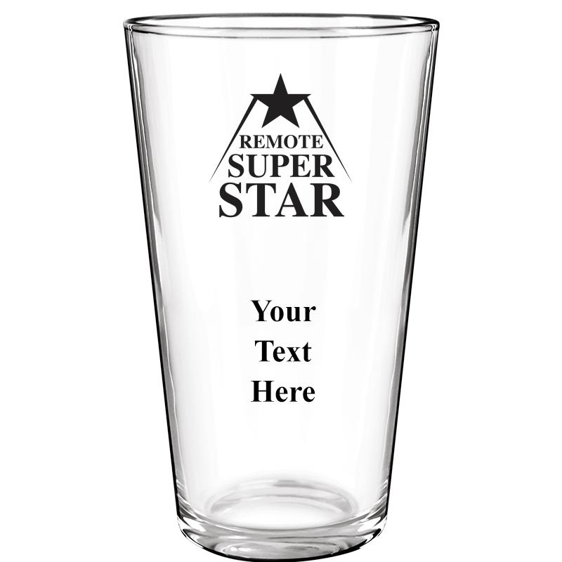 16OZ COLOR BEER GLASS