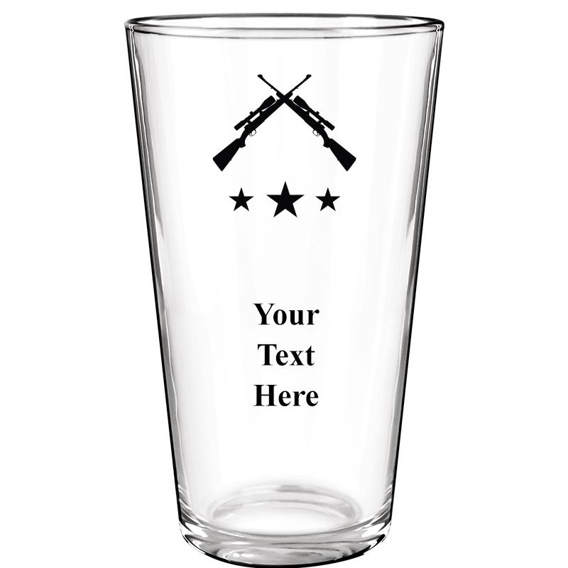 16OZ COLOR BEER GLASS