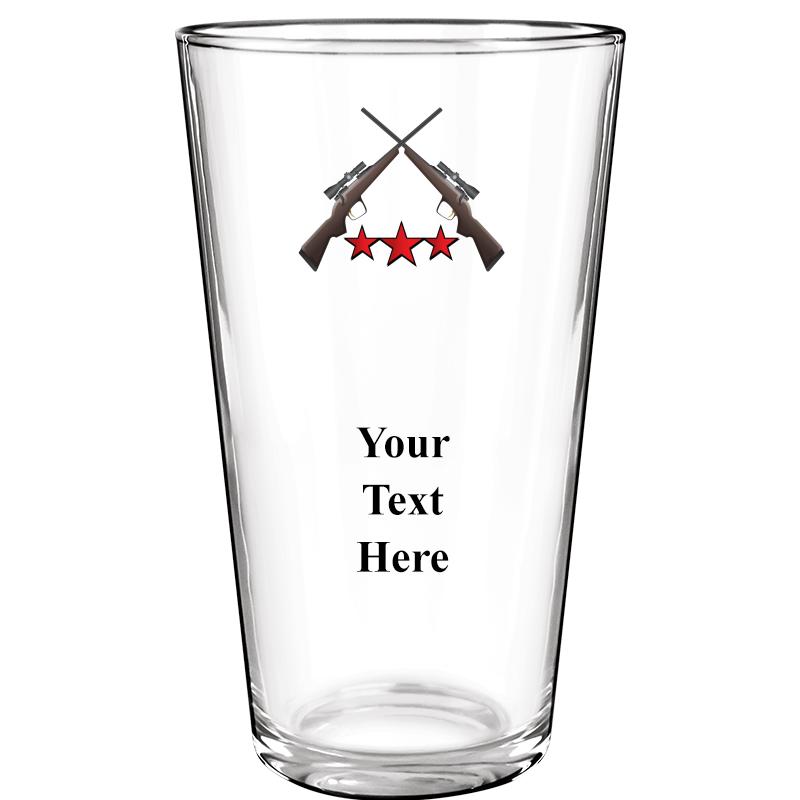 16OZ COLOR BEER GLASS